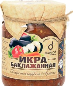 Икра из баклажанов, как в магазине